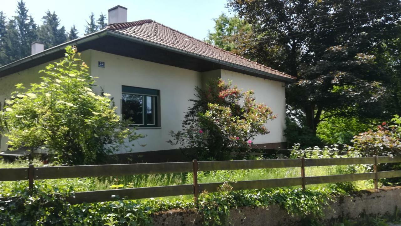 Ferienhaus Am Waldrand Vila Ampflwang im Hausruckwald Exterior foto